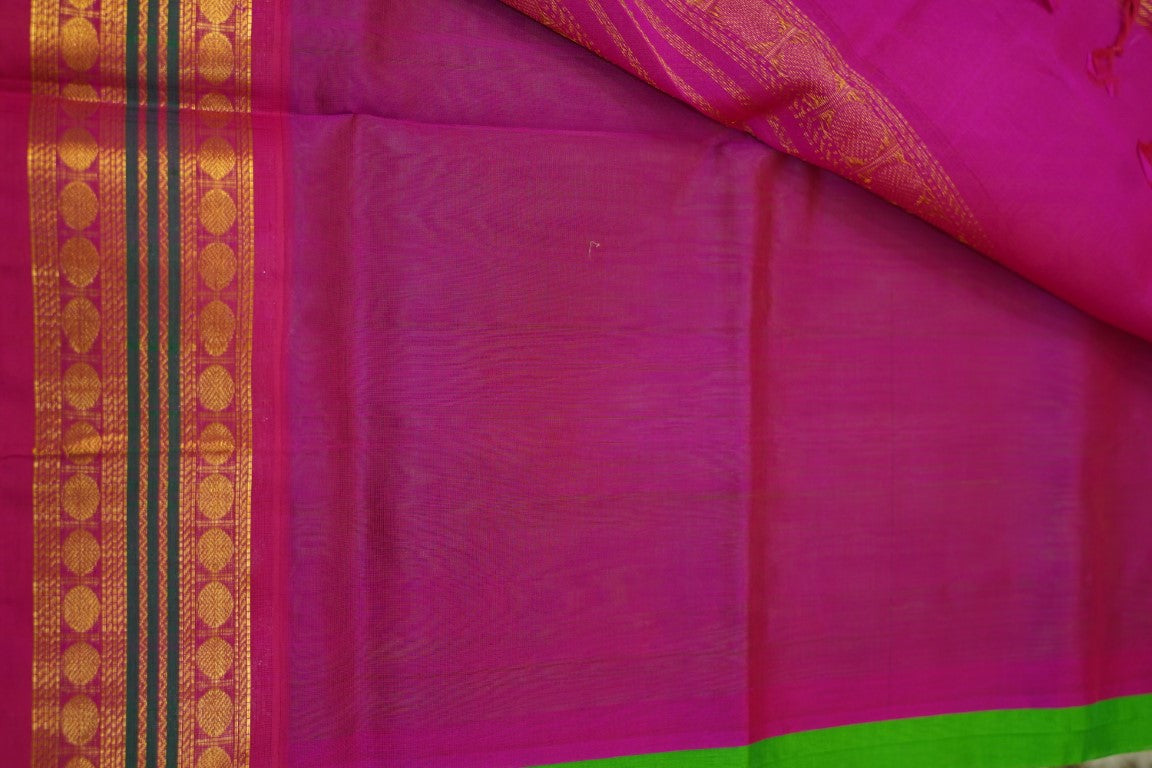 Kanchi Handloom Silk Cotton Saree PC13645