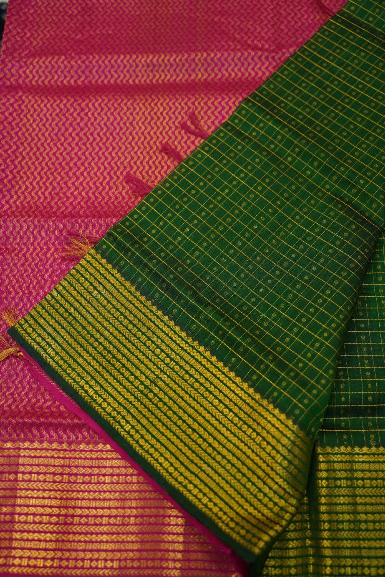 Kanchi Handloom Silk Cotton Saree PC13654