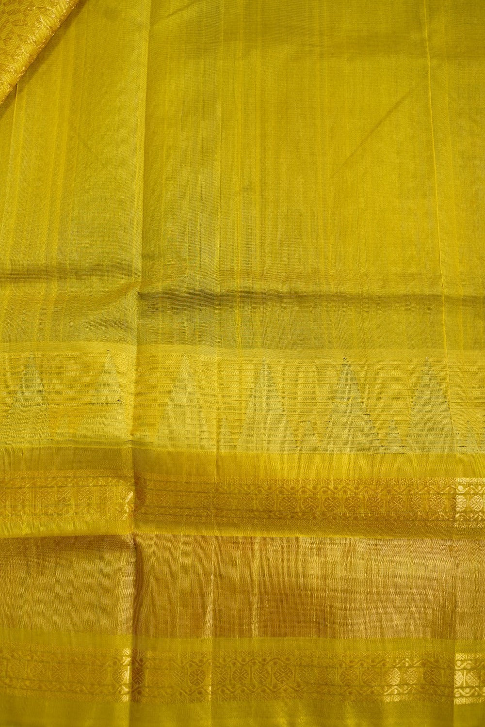 Kanchi Silk Cotton Saree With Zari Border  PC11055