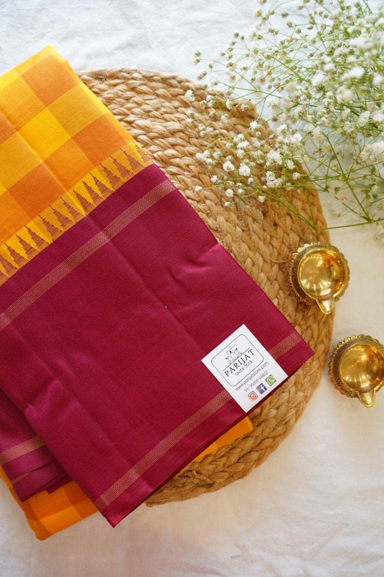 Pure Kanchi Silk Saree PC13801