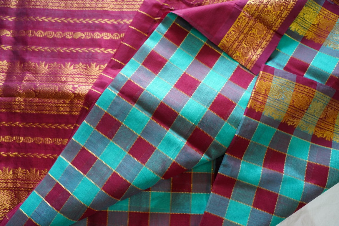 Kanchi Handloom Silk Cotton PC13789