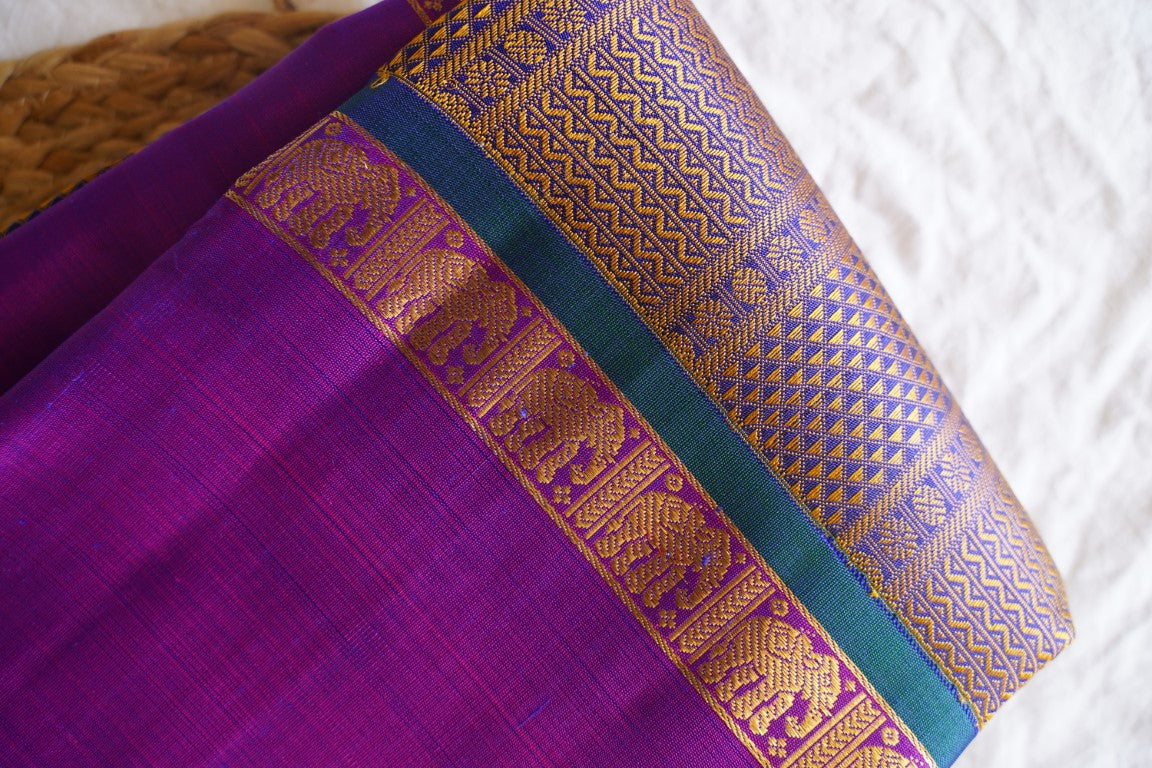 Pure Kanchi Silk Saree PC13809