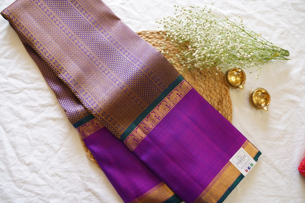 Pure Kanchi Silk Saree PC13809