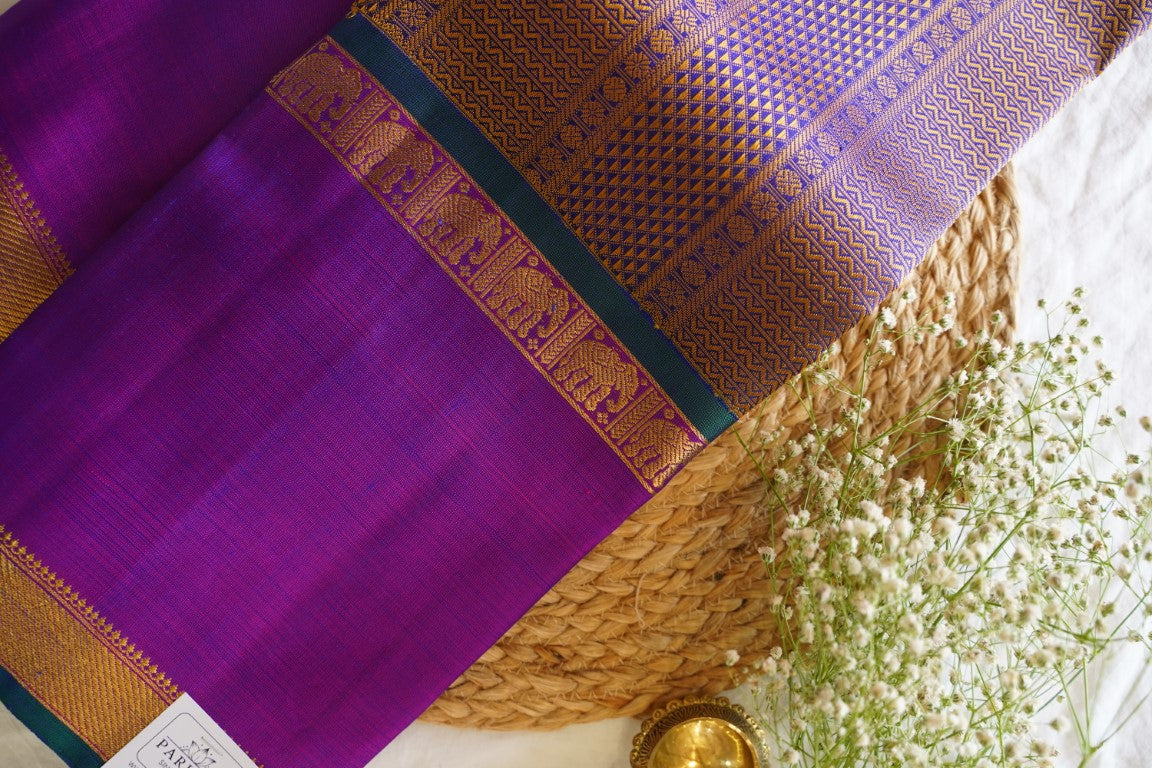 Pure Kanchi Silk Saree PC13809