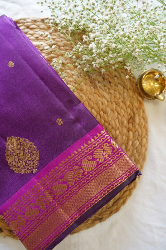 Pure Kanchi Silk Saree PC13814