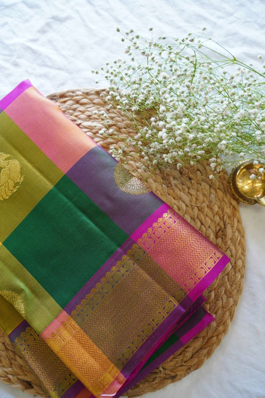 Pure Kanchi Silk Saree PC13817