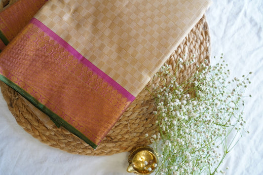 Pure Kanchi Silk Saree PC13812