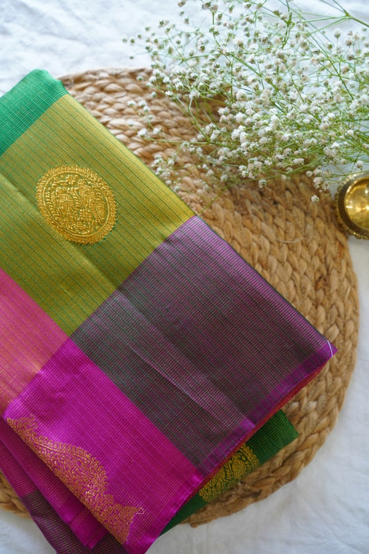 Pure Kanchi Silk Saree PC13815