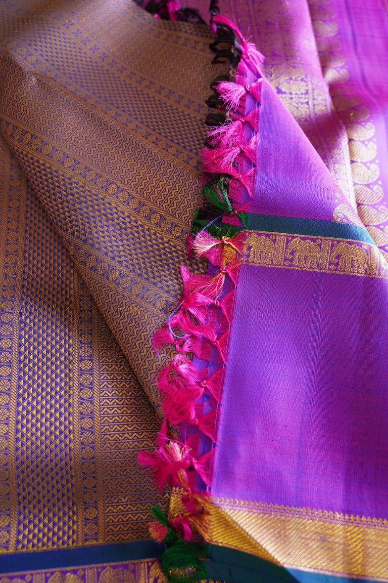 Pure Kanchi Silk Saree PC13809