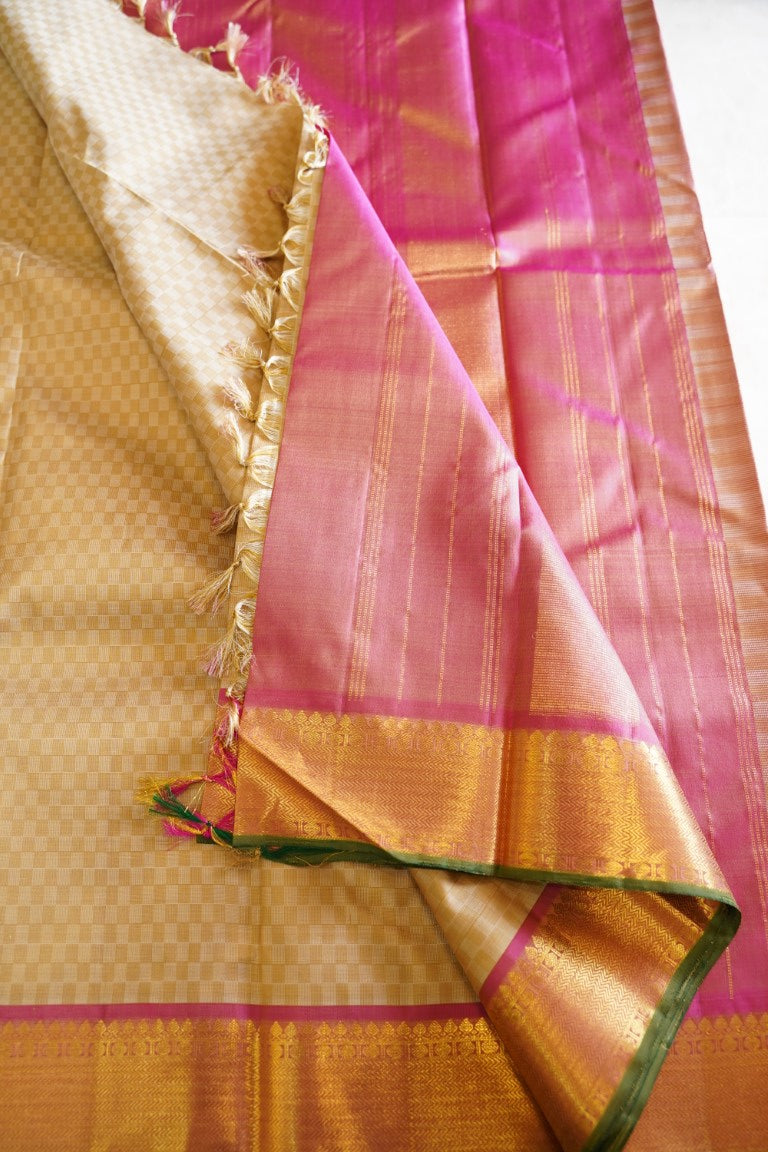 Pure Kanchi Silk Saree PC13812