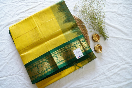 Kanchi Handloom Silk Cotton Saree PC13793