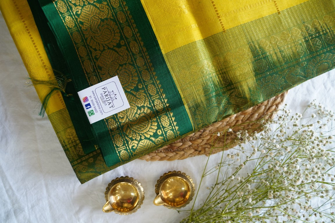 Kanchi Handloom Silk Cotton Saree PC13793