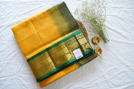 Kanchi Handloom Silk Cotton Saree PC13795