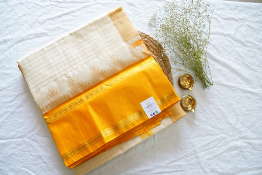 Kanchi Handloom Silk Cotton Saree PC13797