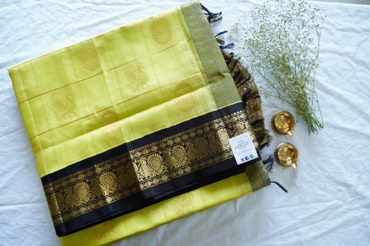 Kanchi Handloom Silk Cotton Saree PC13796