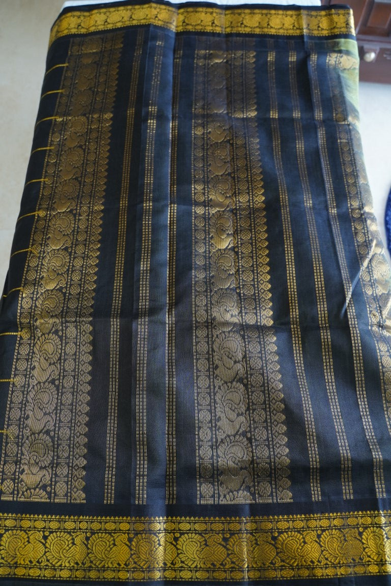 Kanchi Handloom Silk Cotton Saree PC13796