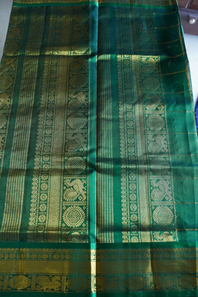 Kanchi Handloom Silk Cotton Saree PC13795