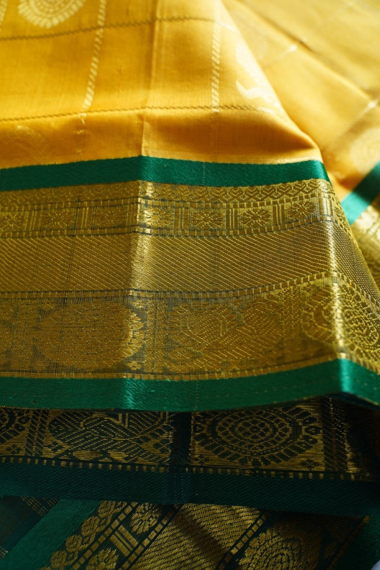 Kanchi Handloom Silk Cotton Saree PC13795