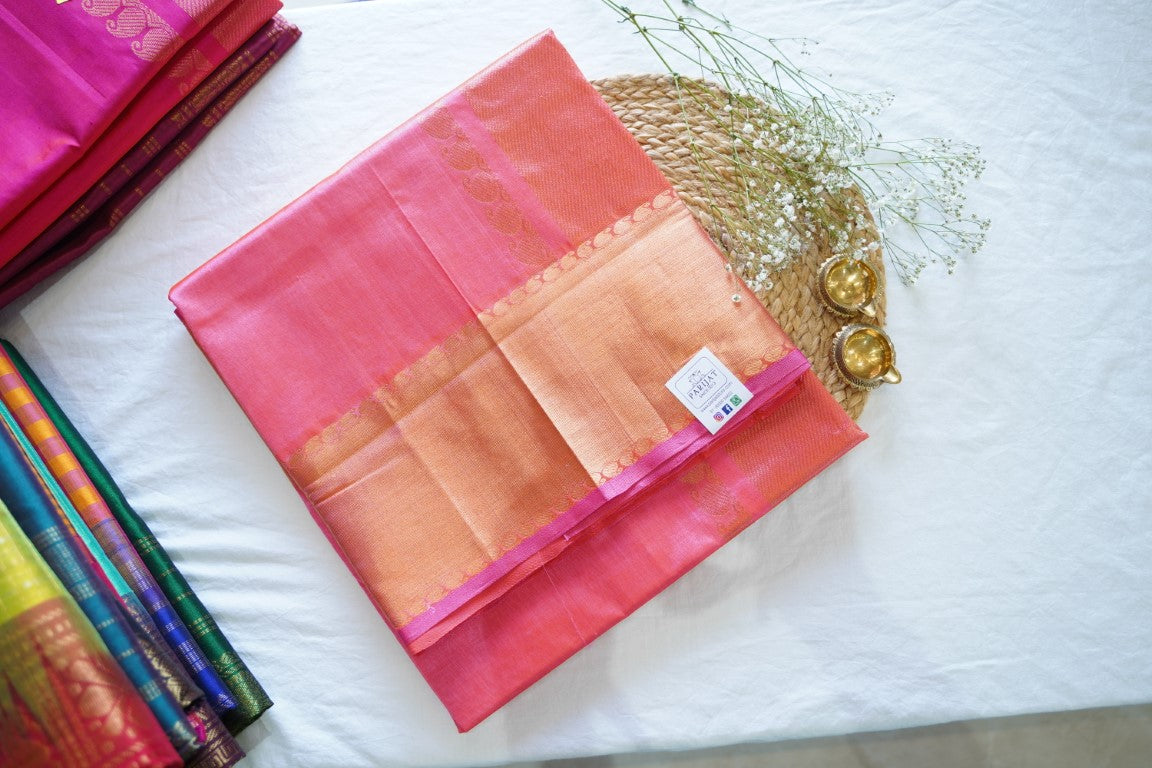 Kanchi Handloom Silk Cotton Saree PC13856