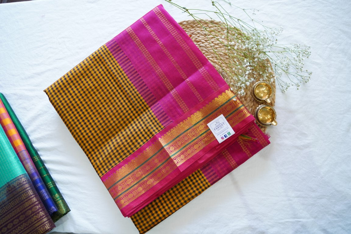 Kanchi Handloom Silk Cotton Saree PC13867