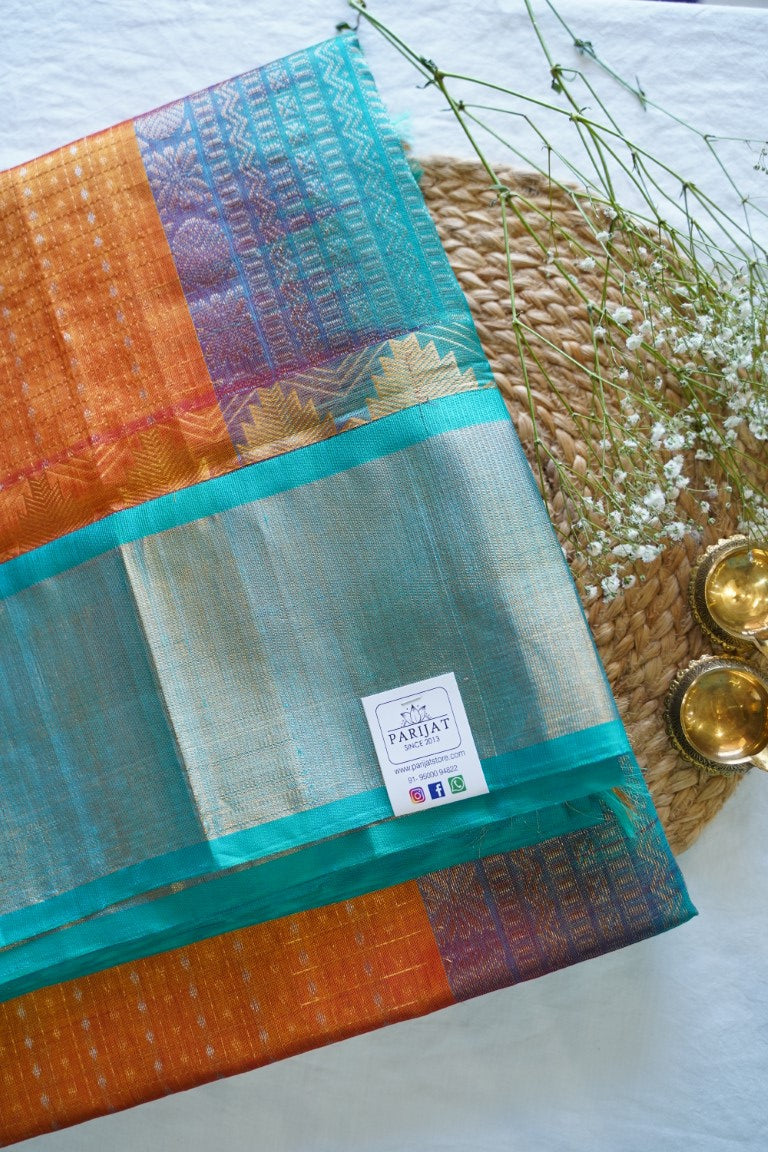 Kanchi Handloom Silk Cotton Saree PC13873