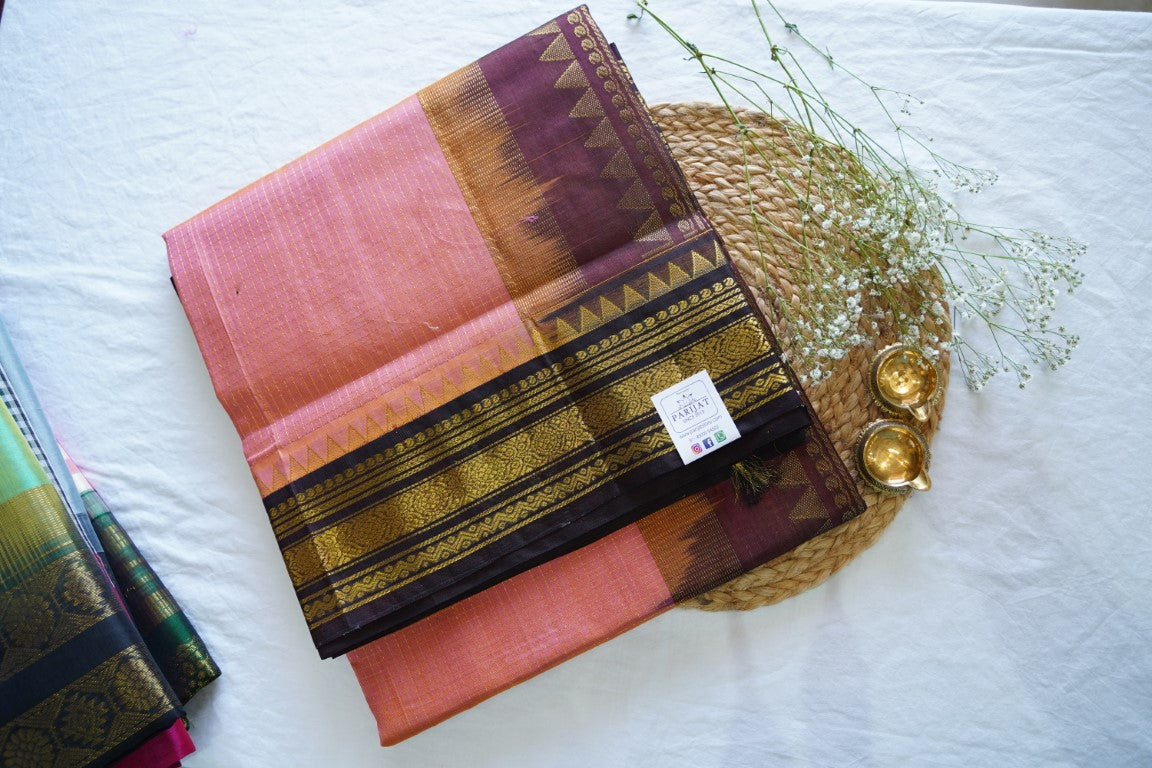 Kanchi Handloom Silk Cotton Saree PC13857