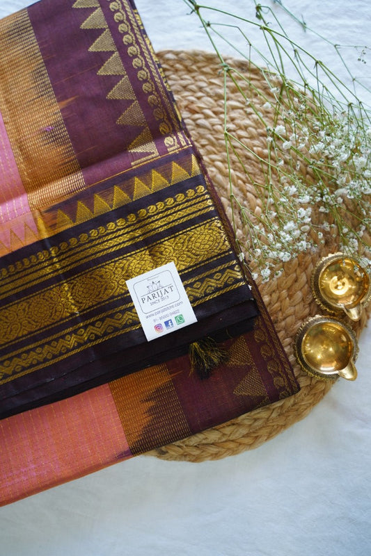 Kanchi Handloom Silk Cotton Saree PC13857