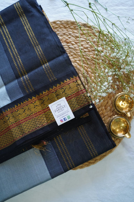 Kanchi Handloom Silk Cotton Saree PC13855