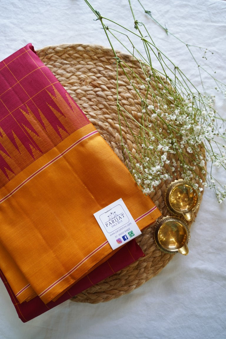 Pure Kanchi Silk Saree PC13834