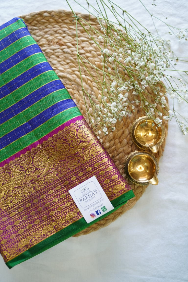 Pure Kanchi Silk Saree PC13837