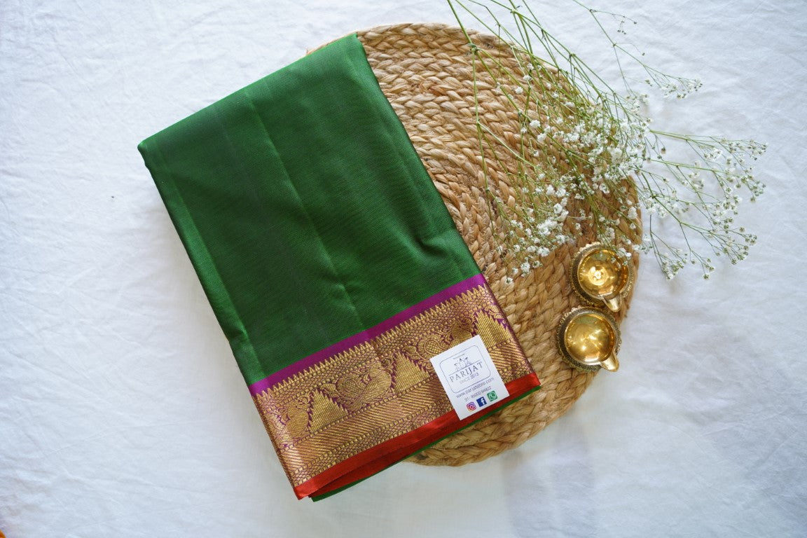 Pure Kanchi Silk Saree PC13820