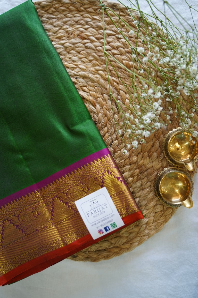 Pure Kanchi Silk Saree PC13820