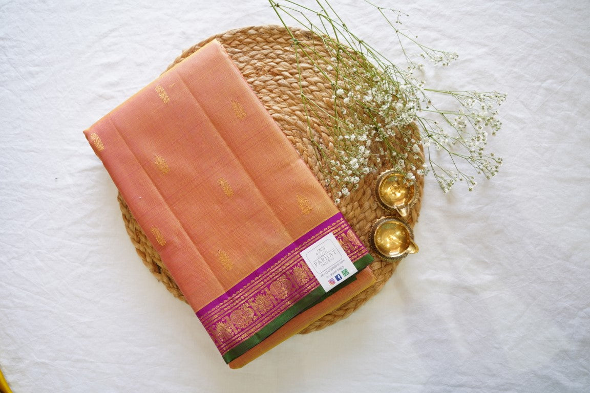 Pure Kanchi Silk Saree PC13825