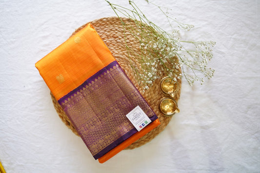 Pure Kanchi Silk Saree PC13827