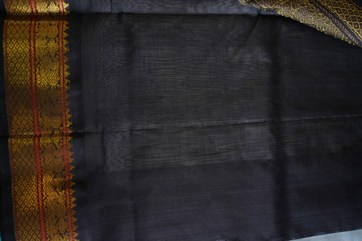 Kanchi Handloom Silk Cotton Saree PC13855