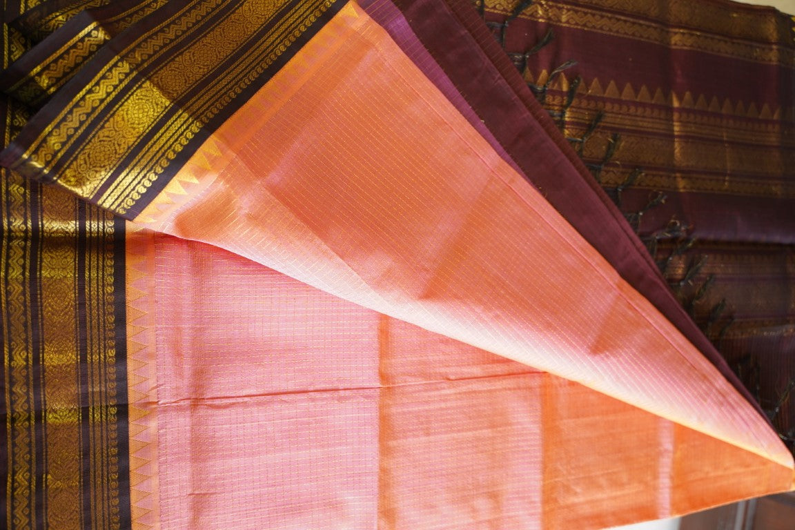 Kanchi Handloom Silk Cotton Saree PC13857