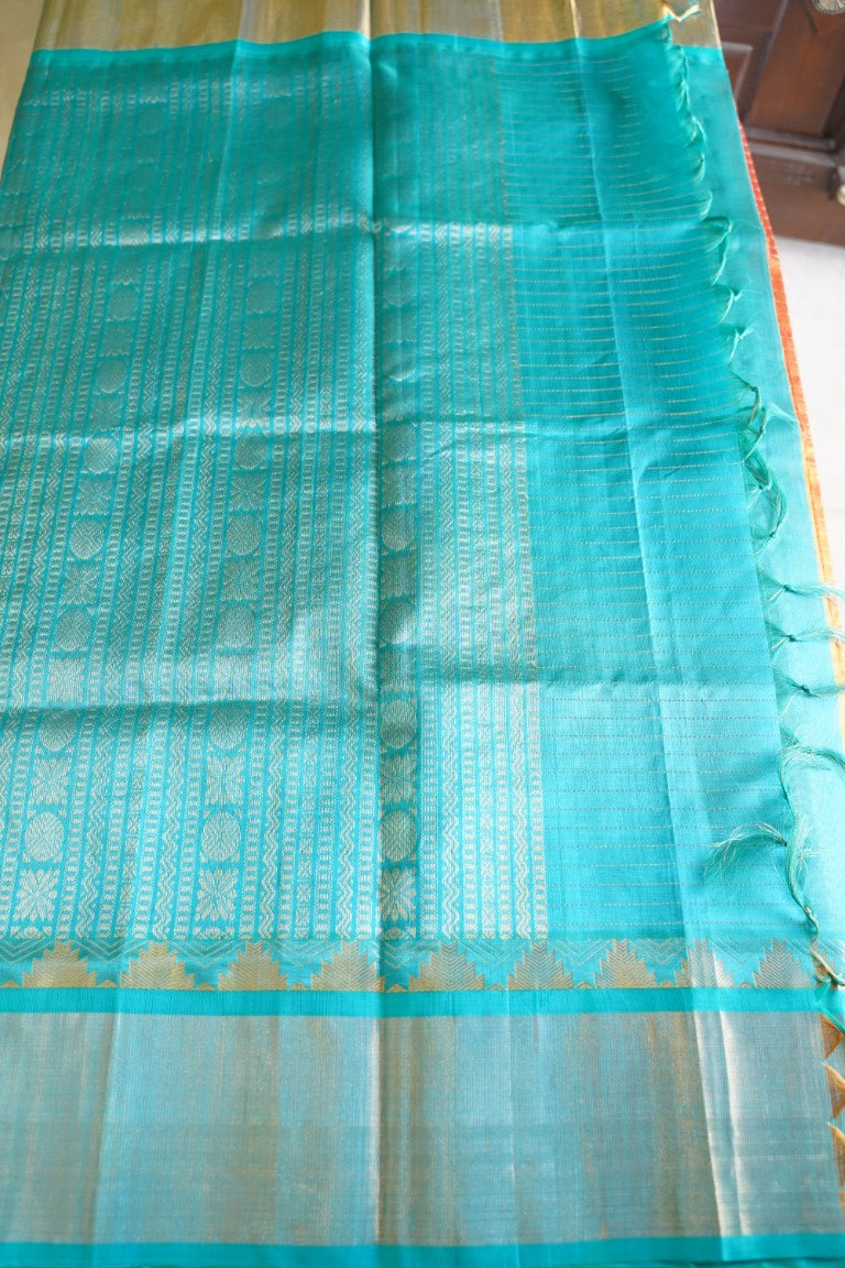 Kanchi Handloom Silk Cotton Saree PC13873