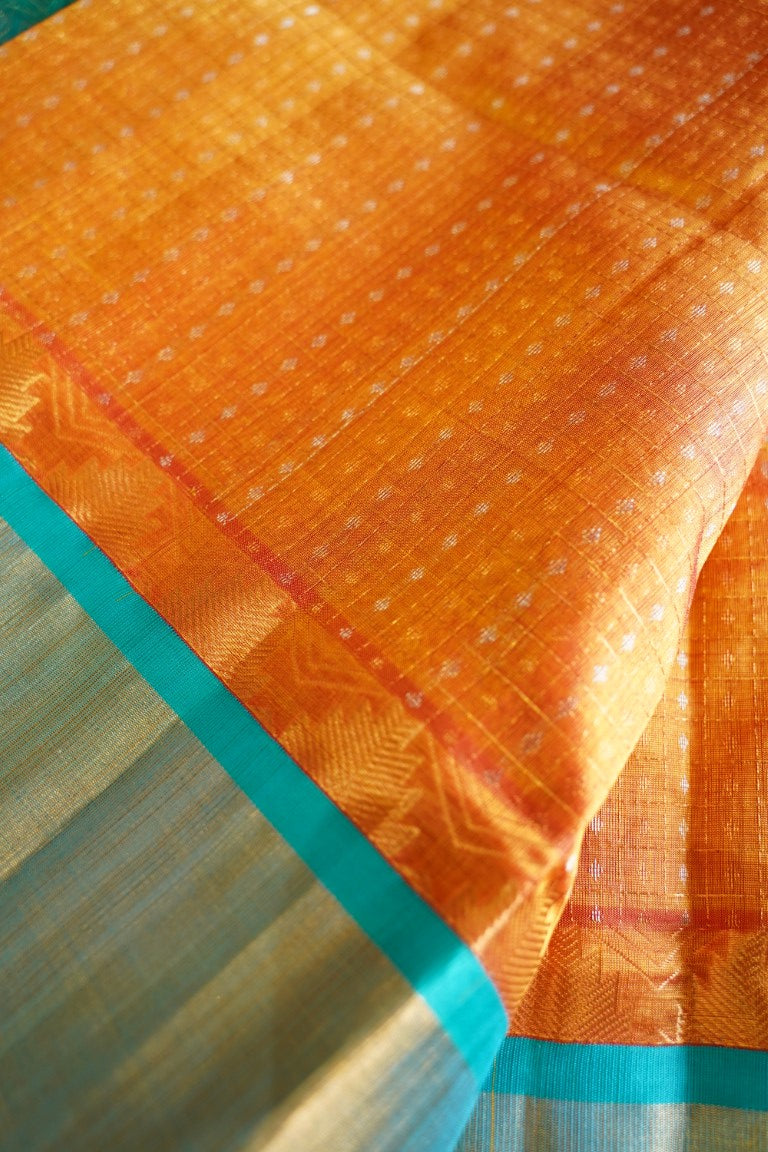 Kanchi Handloom Silk Cotton Saree PC13873