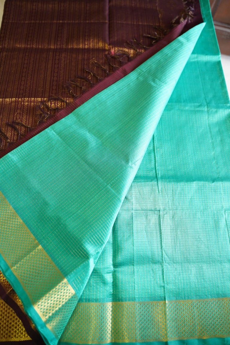 Kanchi Handloom Silk Cotton Saree PC13874