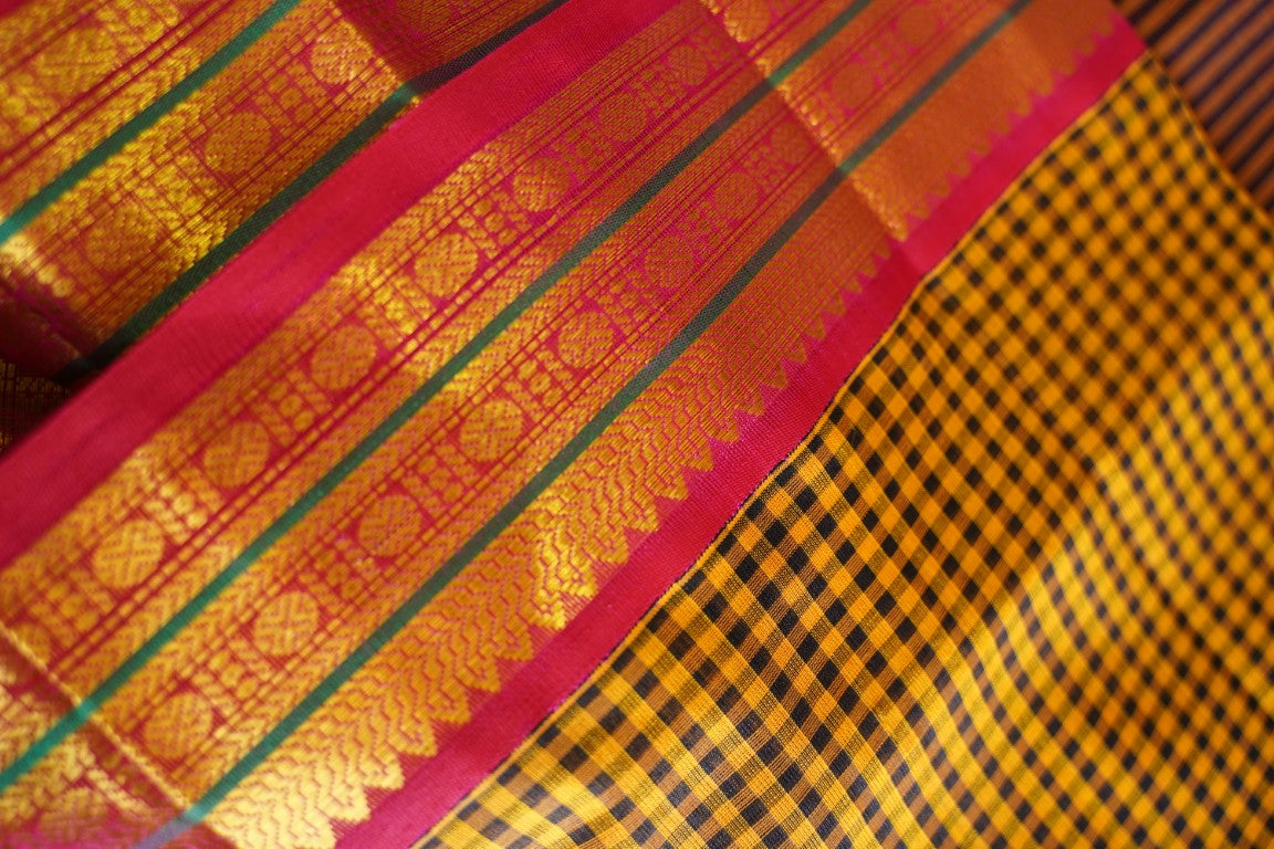 Kanchi Handloom Silk Cotton Saree PC13867