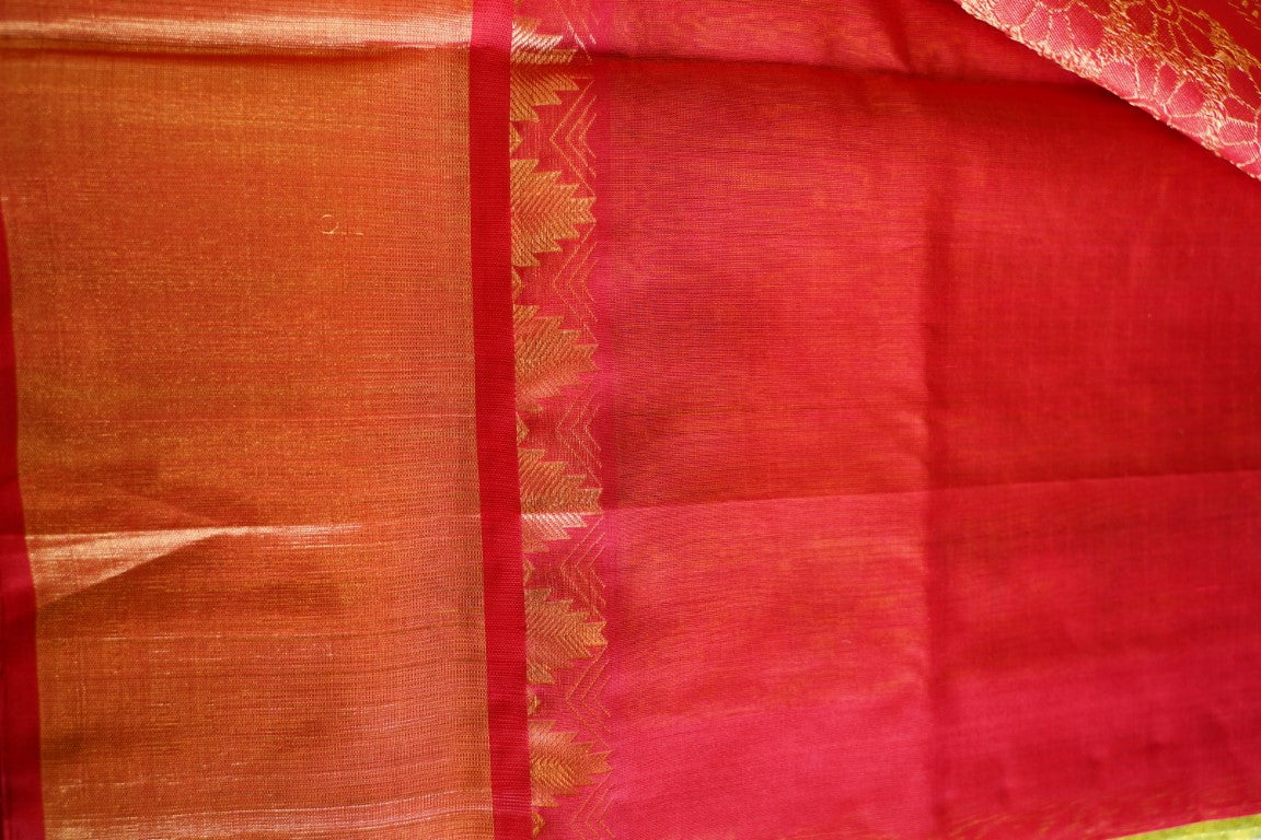 Kanchi Handloom Silk Cotton Saree PC13868