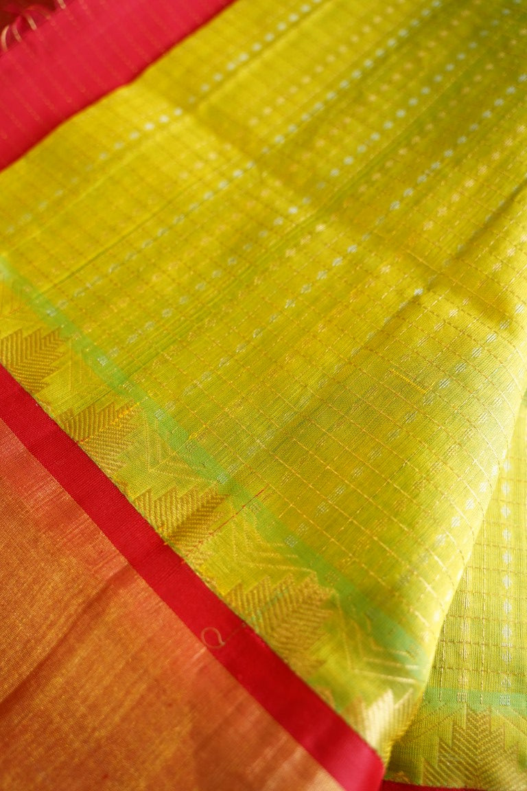 Kanchi Handloom Silk Cotton Saree PC13868