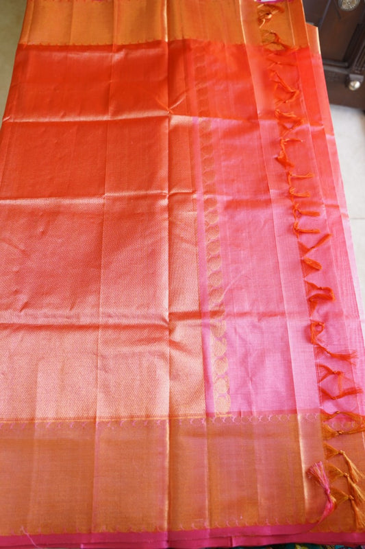 Kanchi Handloom Silk Cotton Saree PC13856