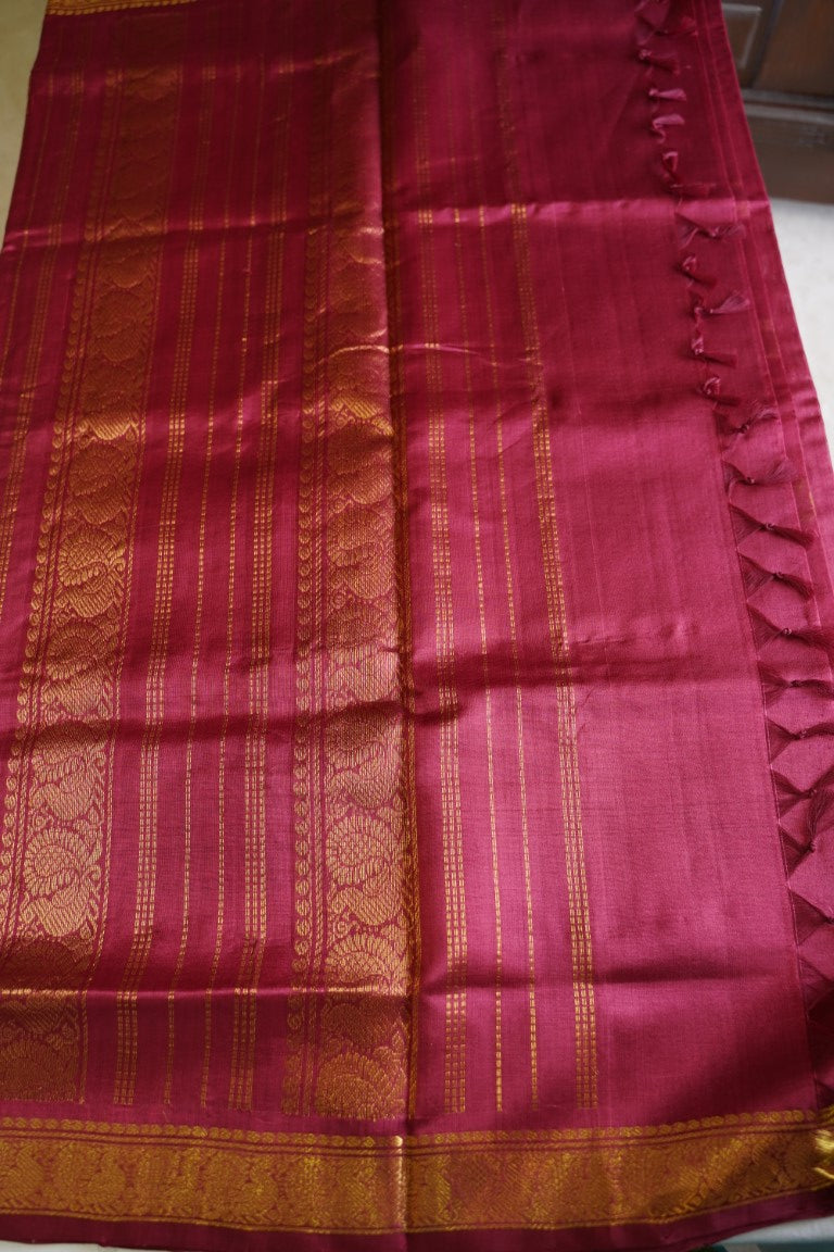 Kanchi Handloom Silk Cotton Saree PC13870