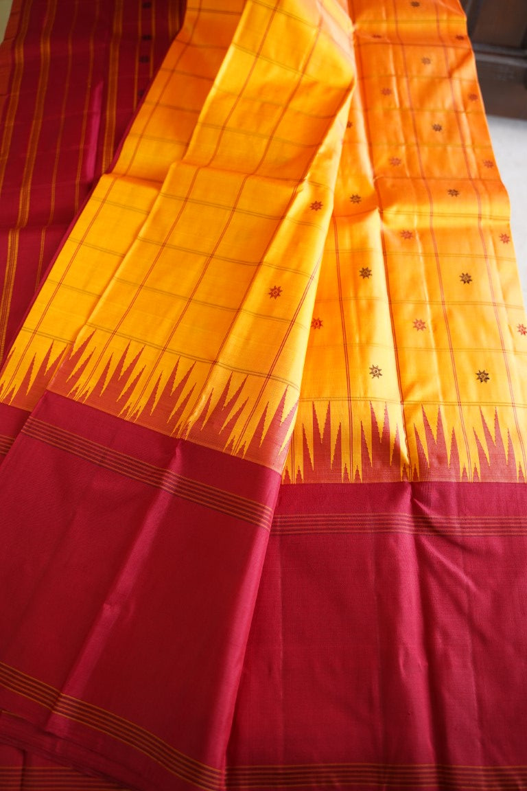 Pure Kanchi Silk Saree PC13819