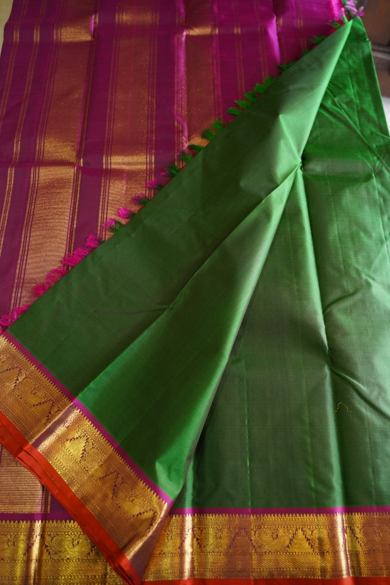 Pure Kanchi Silk Saree PC13820