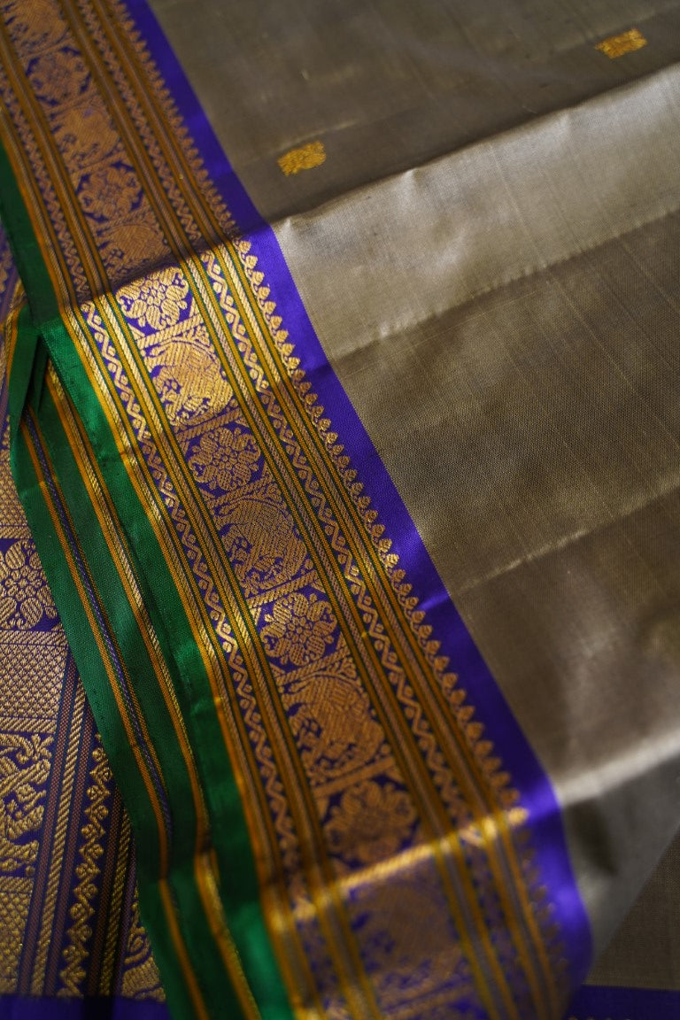 Pure Kanchi Silk Saree PC13823