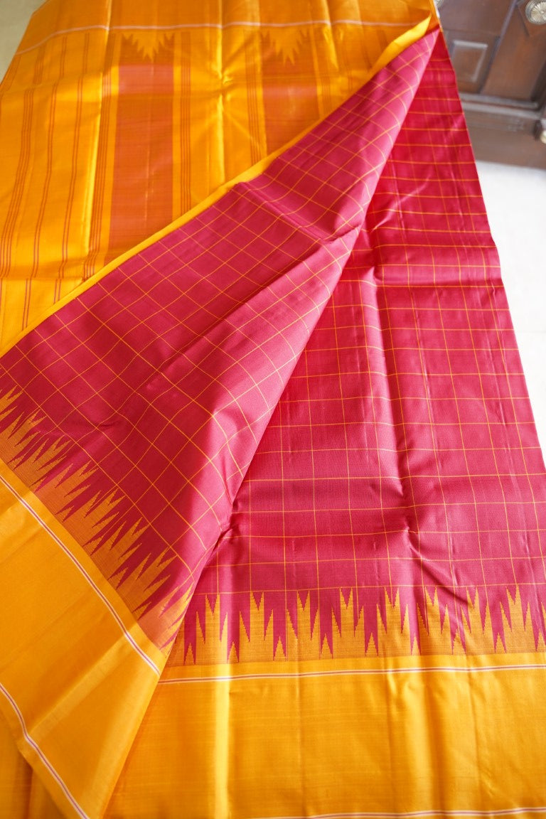 Pure Kanchi Silk Saree PC13834