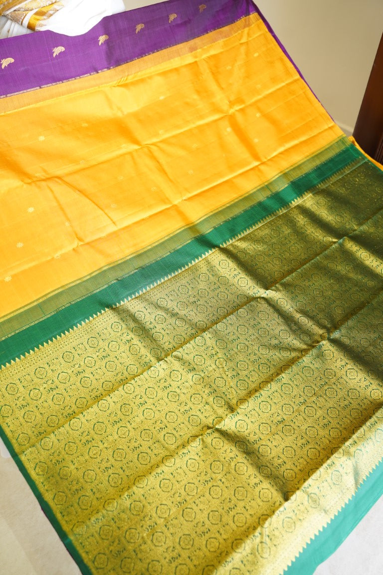 Pure Kanchi Silk Saree PC13835