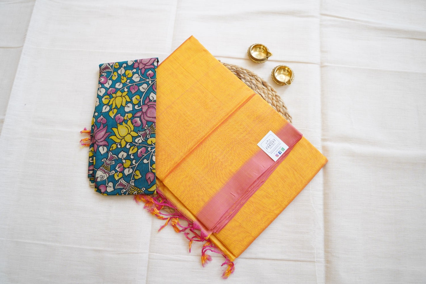 Mangalgiri Silk Cotton Saree-PC13875